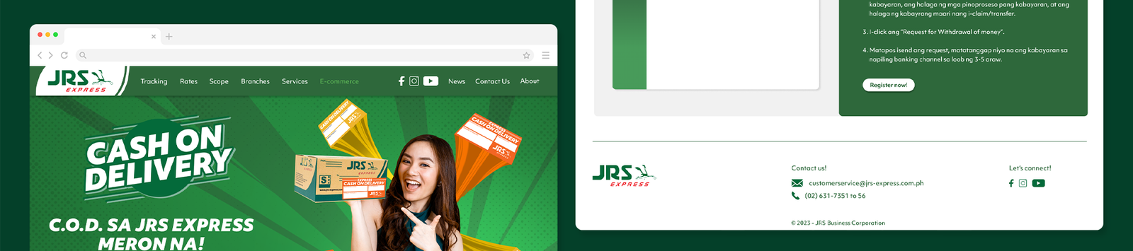 JRS website design and digital advertising